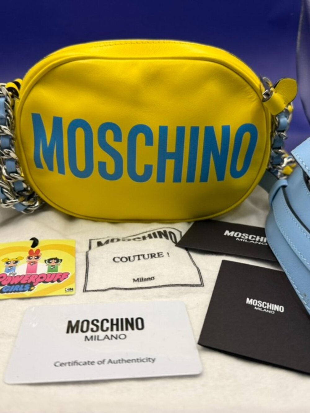 Moschino Powerpuff Girls Bubbles Crossbody - NWT - Picture 2 of 3